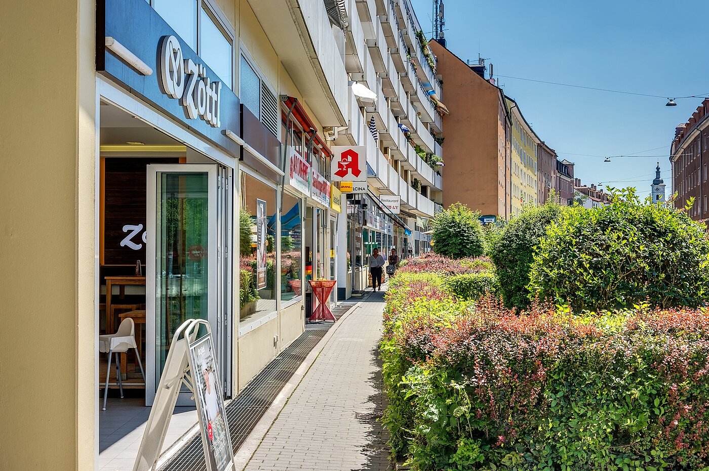 Flad med 1 Værelse | München-Sendling | 2201ML3 | Einkaufsmöglichkeiten