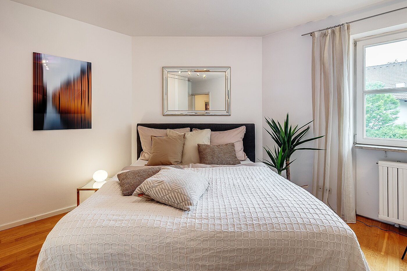 Düz ile 3 Odalar | München-Harlaching | 2108ML3 | Helles Schlafzimmer...