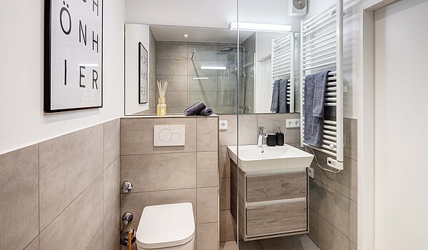 Plat cu 1 Camera | München-Bogenhausen | 70457 | Badezimmer