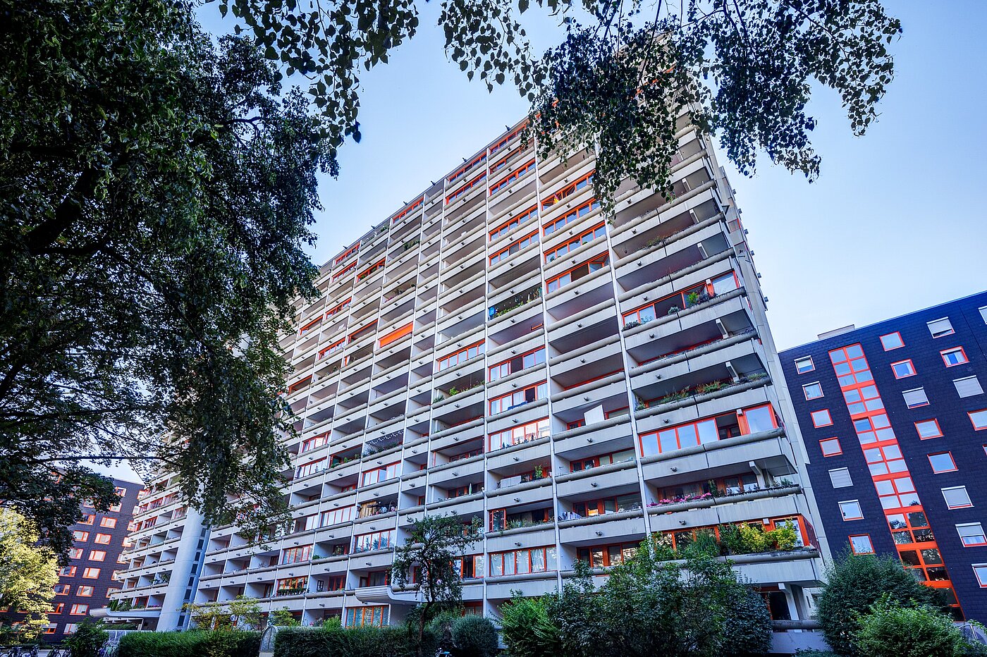 Ploché s 1 Pokoj | München-Laim | 70175 | Ansicht vom Innenhof aus