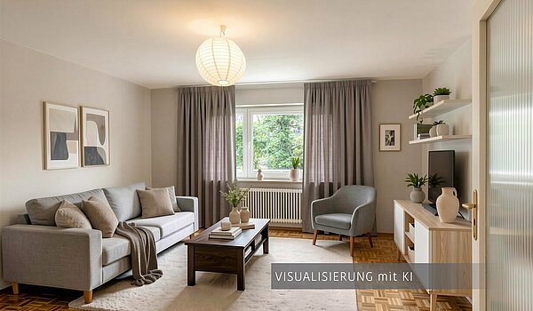 piso superior com 2.5 Zimmern | München-Schwabing | 70441 | Visualisierung mit KI