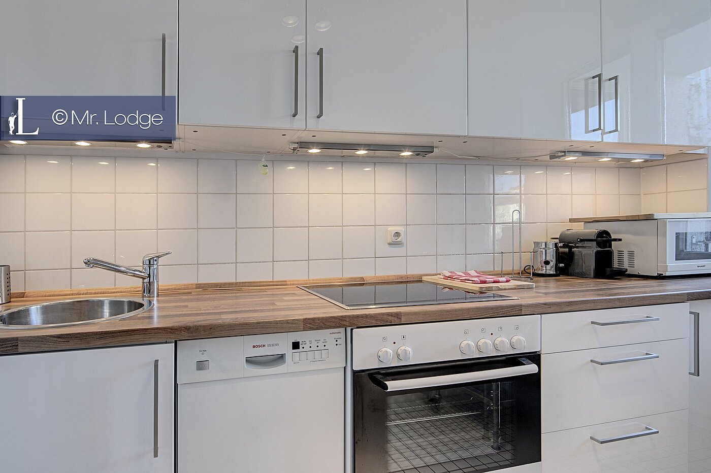 Płaski z 2 Pokoje | München-Lehel | 1605ML6 | Helle Küchenzeile