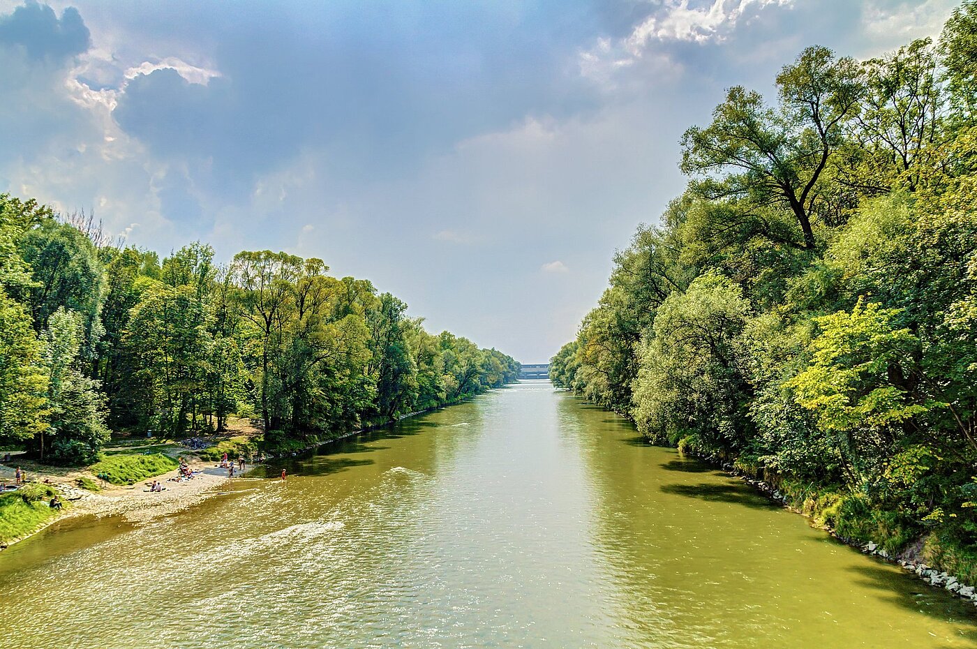 Flad med 1 Værelse | München-Oberföhring | 2104ML2 | Die Isar nicht weit entfernt