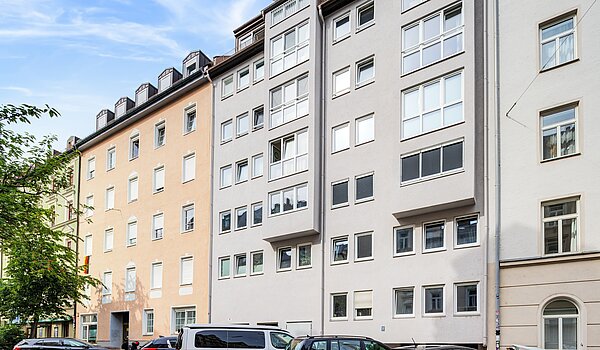 Lapos a  címen 2 Szobák | München-Isarvorstadt | 70459 | Objektansicht