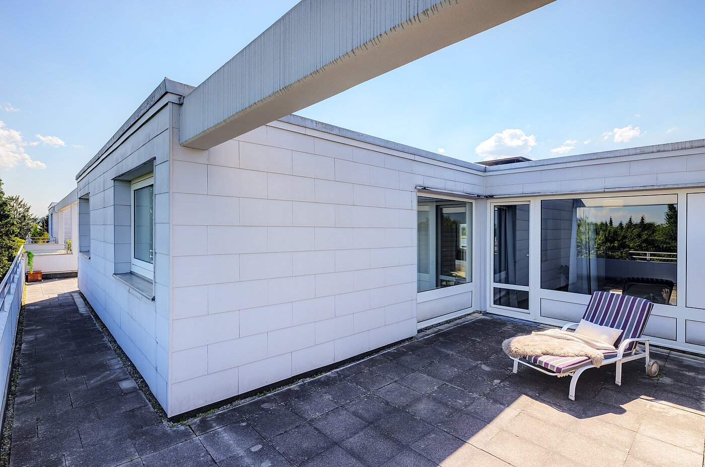 Terrassenwohnung з 3.5 Кімнати | München-Berg am Laim | 123456 | Dachterrasse
