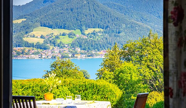 Zemin kat daire ile 3 Odalar | Bad Wiessee | 70053 | Blick auf Bad Wiessee