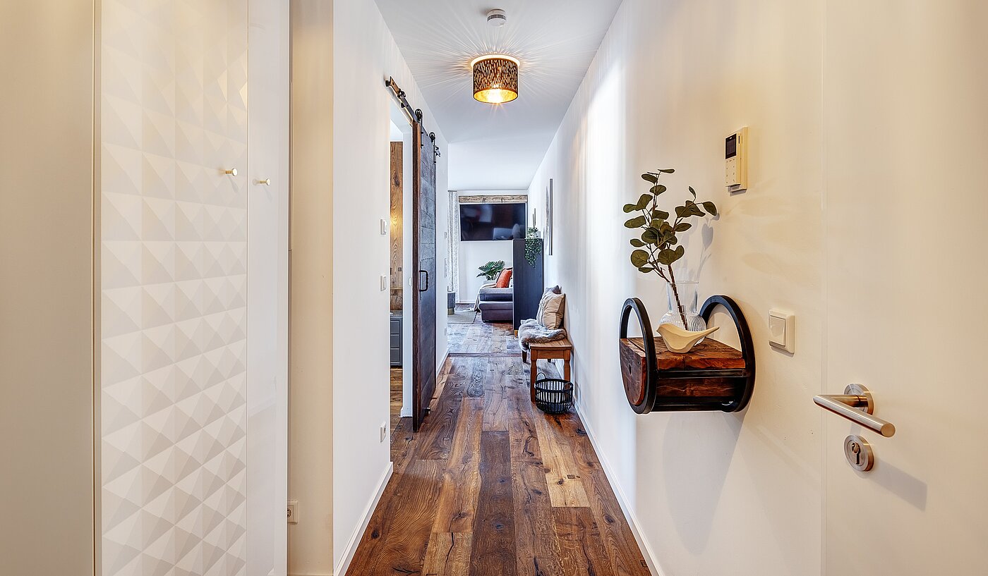 Ισόγειο διαμέρισμα με 2 Δωμάτια | Bad Wiessee | 700942 | Entrée der Wohnung