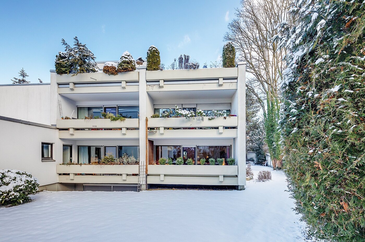 Плоский з 2 Кімнати | München-Nymphenburg | 2101ML6 | Gartenansicht