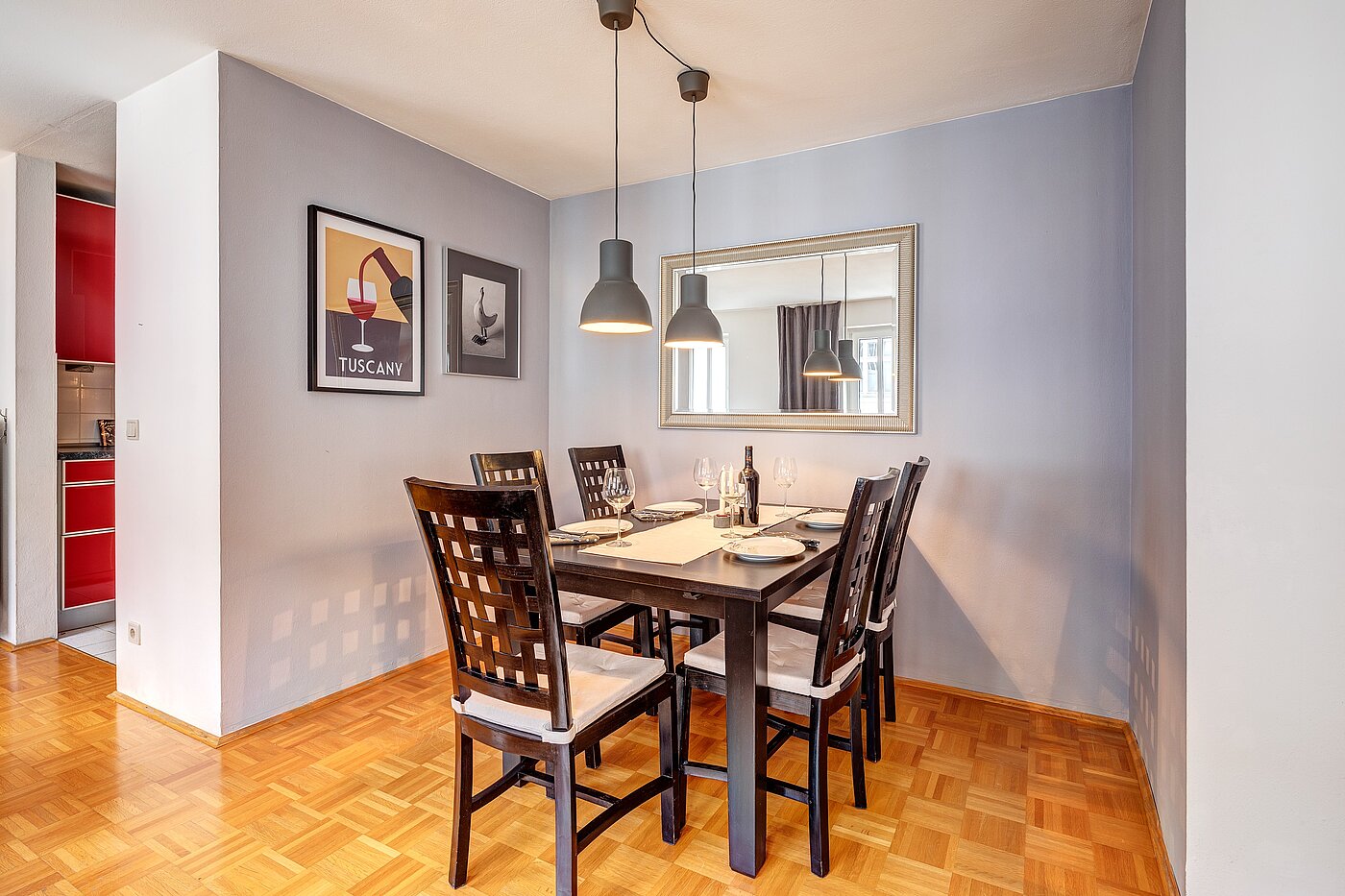 Maisonette lakás a  címen 3 Szobák | München-Lehel | 2209ML5 | ...Essbereich mit offener und...