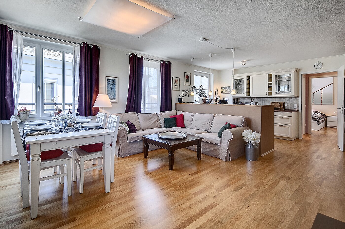 Διαμέρισμα μεζονέτας με 4 Δωμάτια | München-Haidhausen | 1704ML1 | großes Wohnzimmer