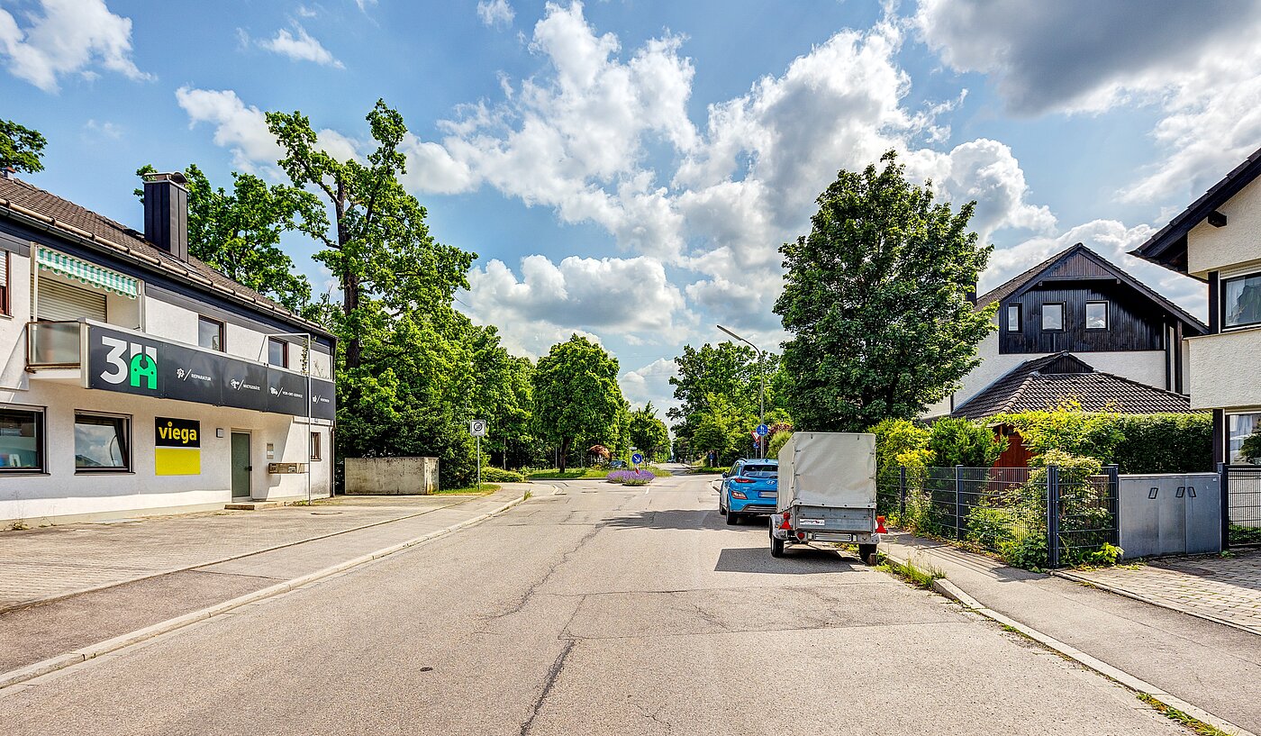 Γωνιακή μονοκατοικία με 6 Δωμάτια | Germering | 70033 | Gepflegte Nachbarschaft