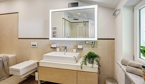 Кутовий будинок з терасою з 3 Кімнати | Kreuth | 70037 | ...großem Waschtisch...