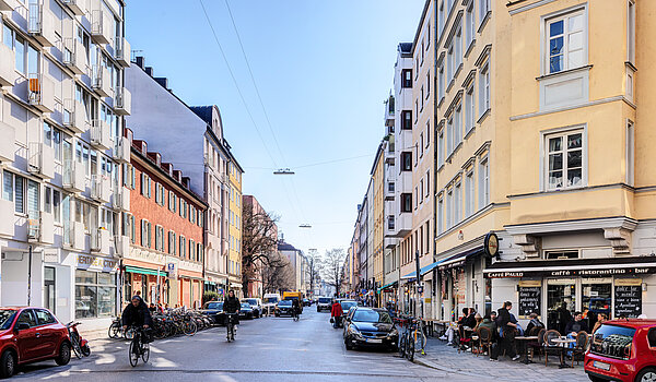 Lapos a  címen 1 Szoba | München-Maxvorstadt | 70397 | Türkenstraße