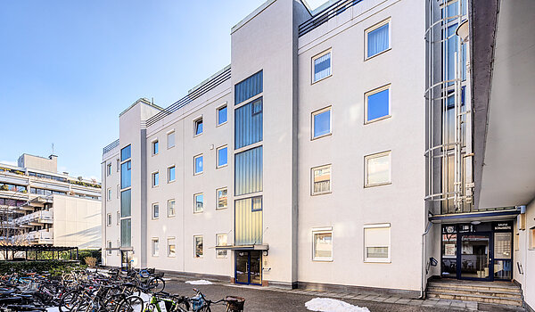 Stanovanje v pritličju s spletno stranjo . 2 Sobe | München-Schwabing | 70394 | Objektansicht