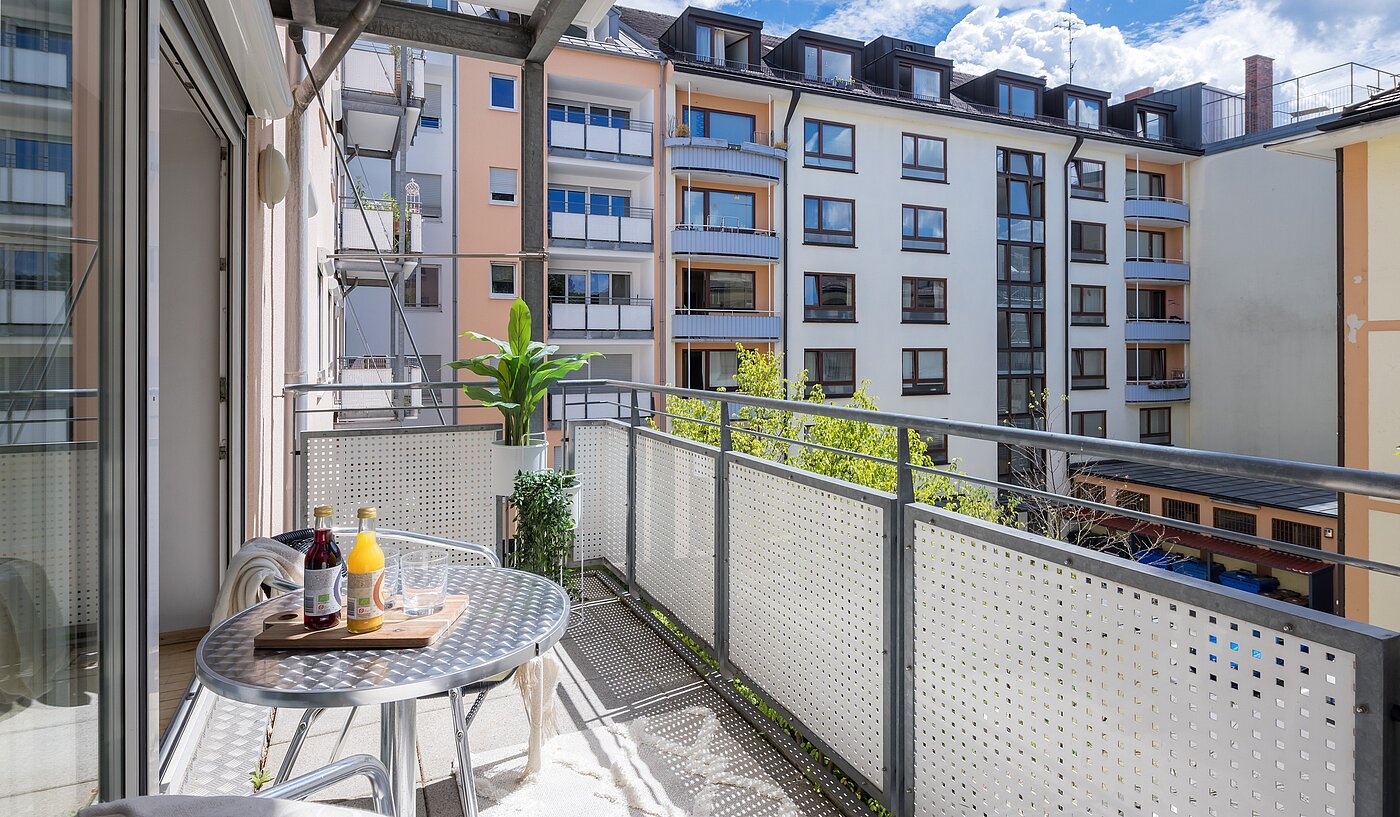 Düz ile 1 Oda | München-Maxvorstadt | 2206ML5 | Sehr ruhig gelegen mit...