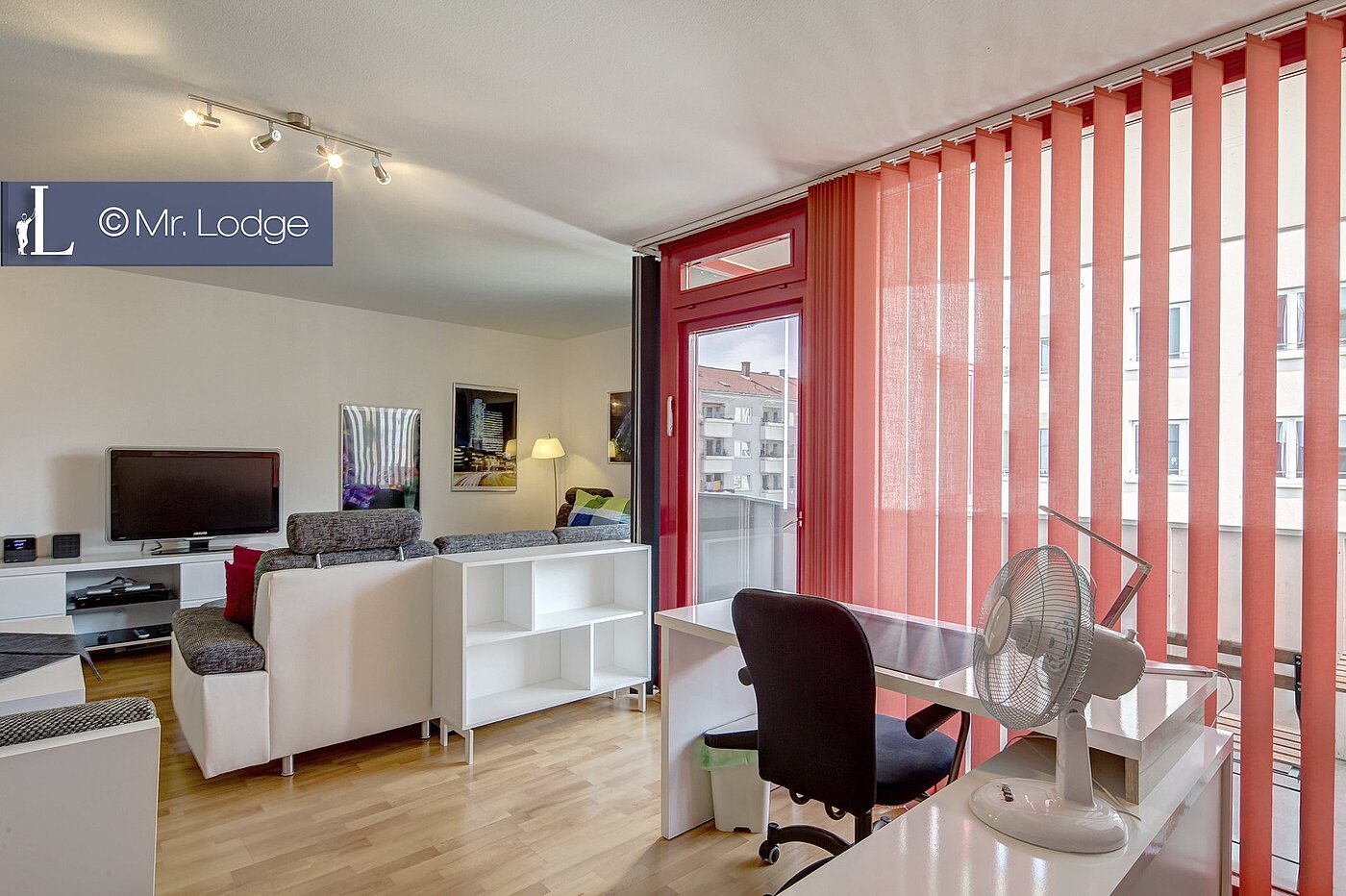 Flad med 1 Værelse | München-Sendling-Westpark | 1706ML8 | großer Wohnraum