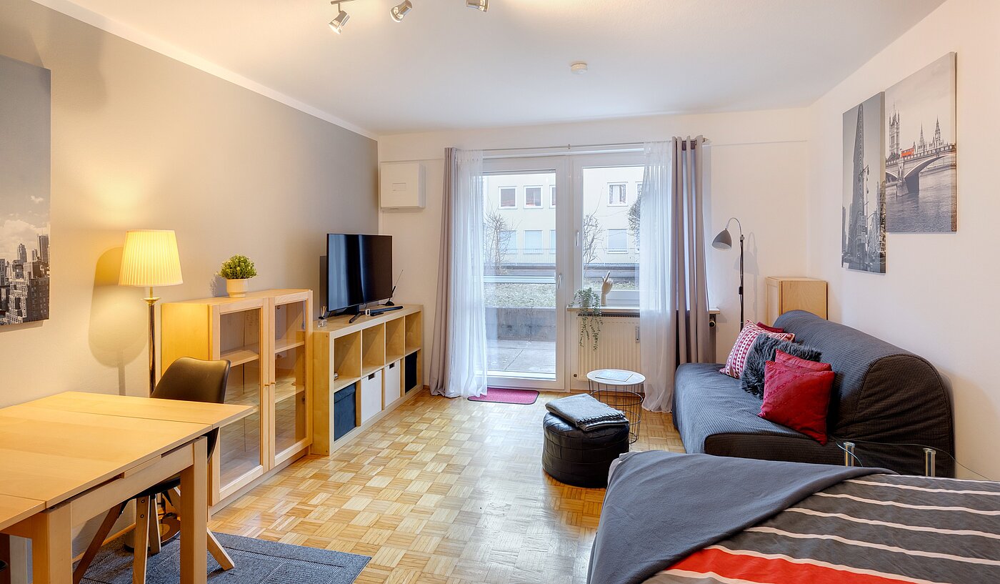 Apartment med 1 Værelse | München-Sendling-Westpark | 70395