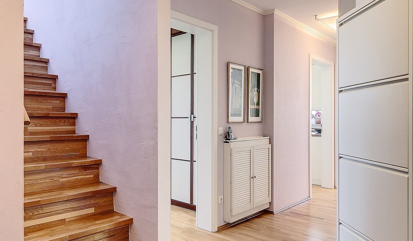 Maisonette-lejlighed med 4 Værelser | München-Haidhausen | 1704ML1 | Treppe zur Dachterrasse