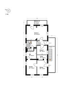 Grundriss Obergeschoss