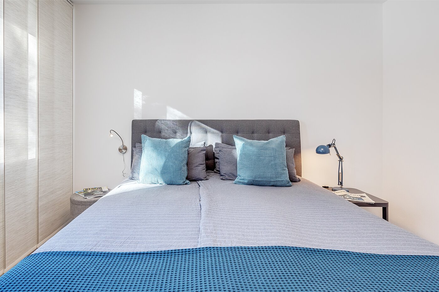 Lejlighed i stueetagen med 2 Værelser | München-Moosach | 70462 | Großes Bett