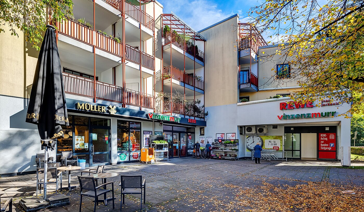 apartamento em prédio com 3 Zimmern | München-Moosach | 70164 | Einkaufsmöglichkeiten