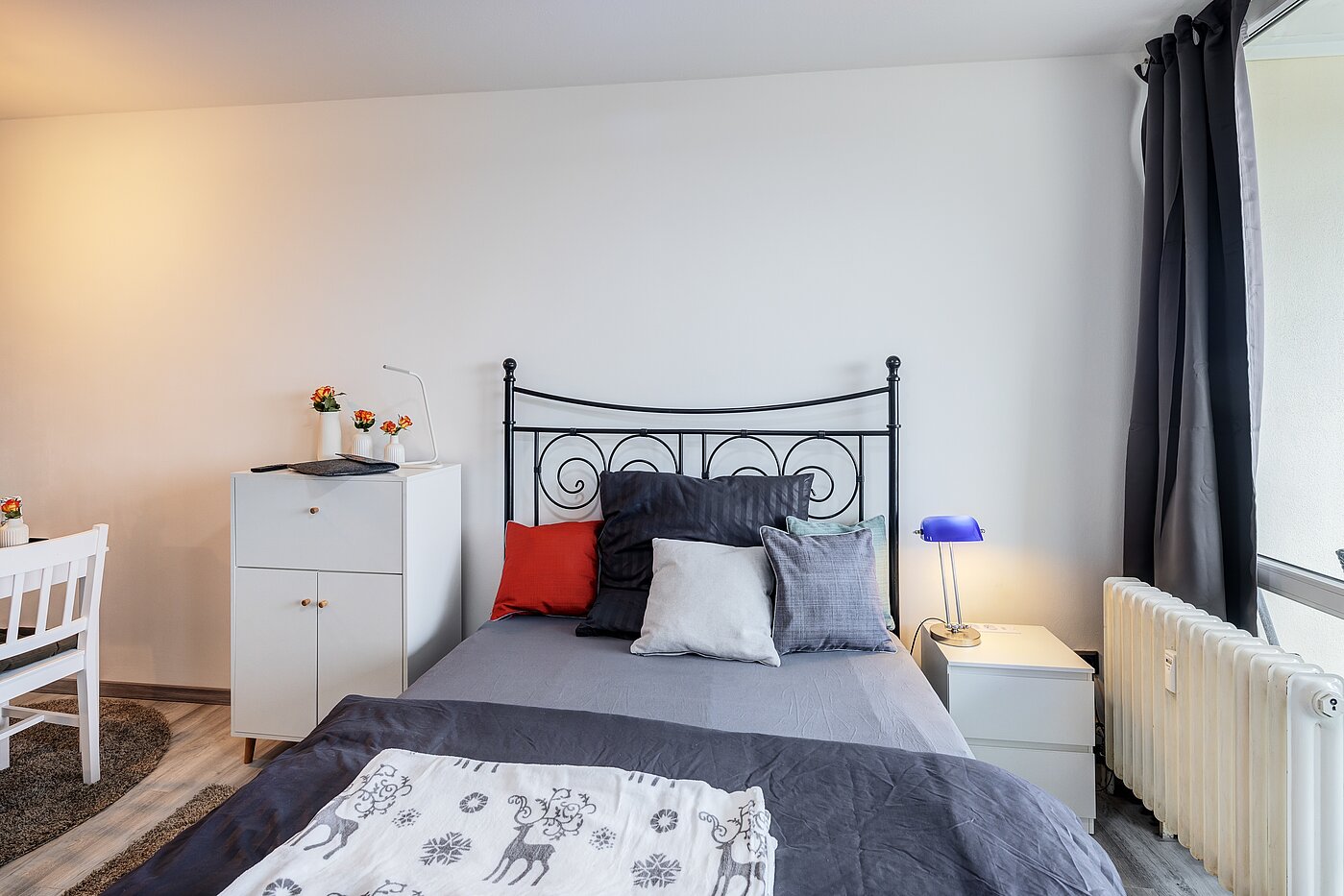 Lapos a  címen 1 Szoba | München-Haidhausen | 70482 | Bett