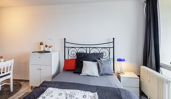 Επίπεδη με 1 Δωμάτιο | München-Haidhausen | 70482 | Bett