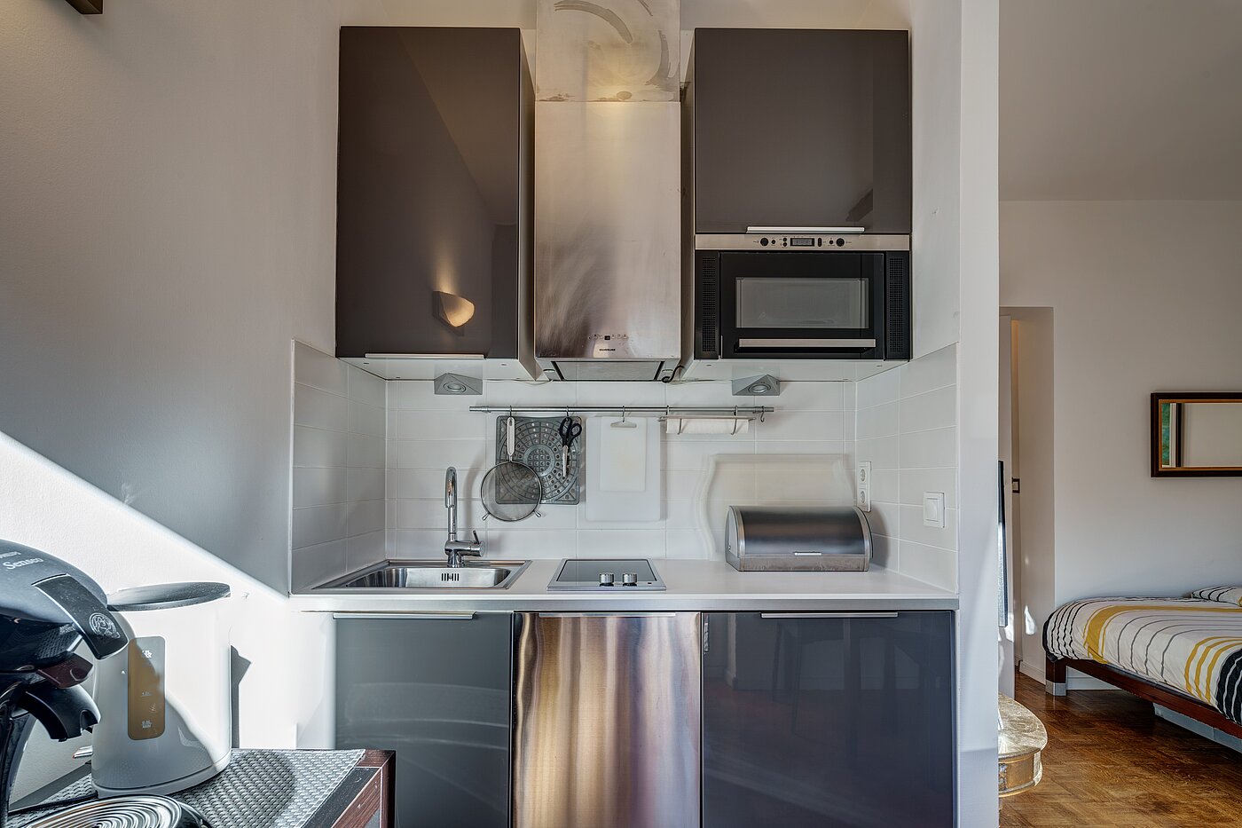 Płaski z 1 Pokój | München-Altstadt | 2111ML04 | Apartmentküche