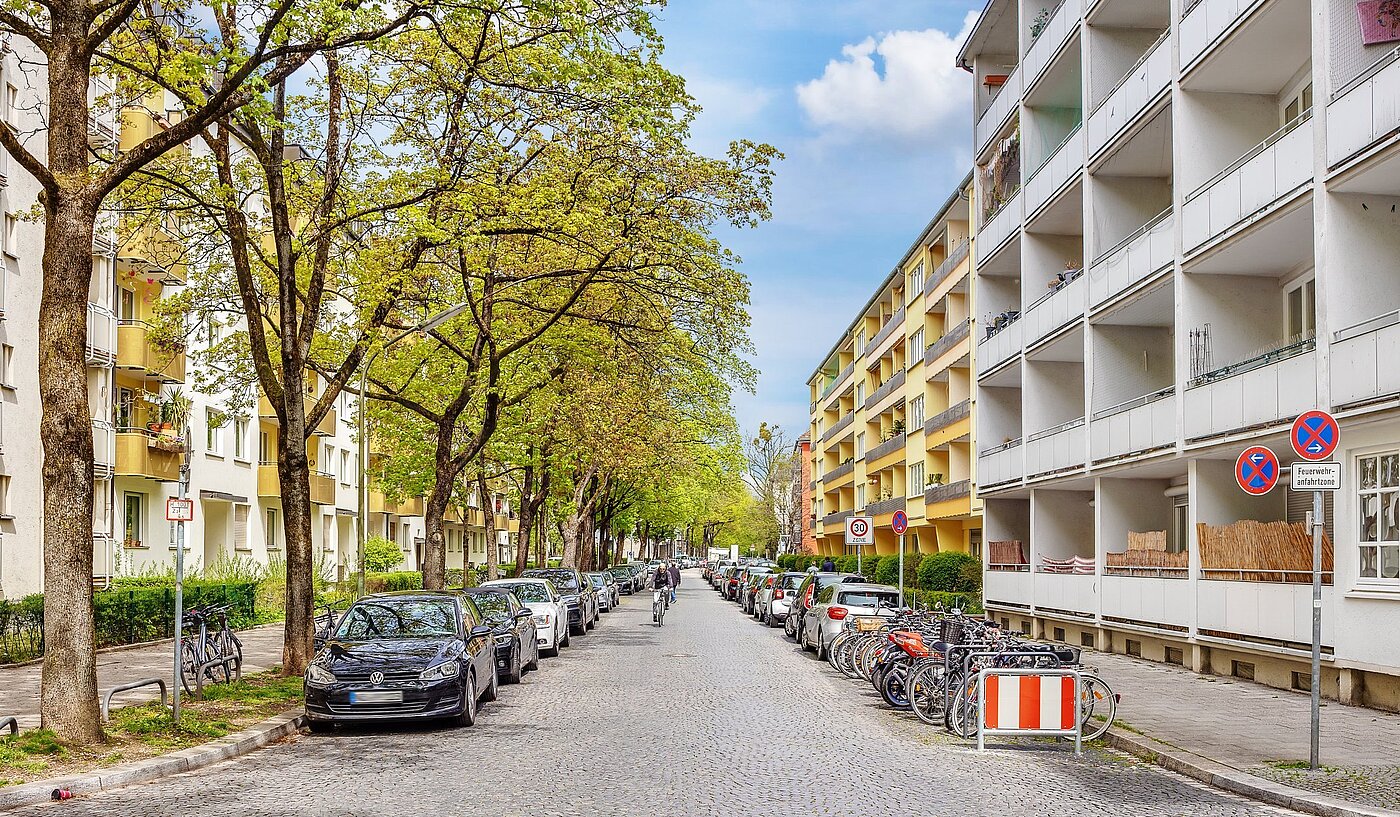 Platt med 1 Rum | München-Schwabing | 2105ML1 | Balkonausrichtung