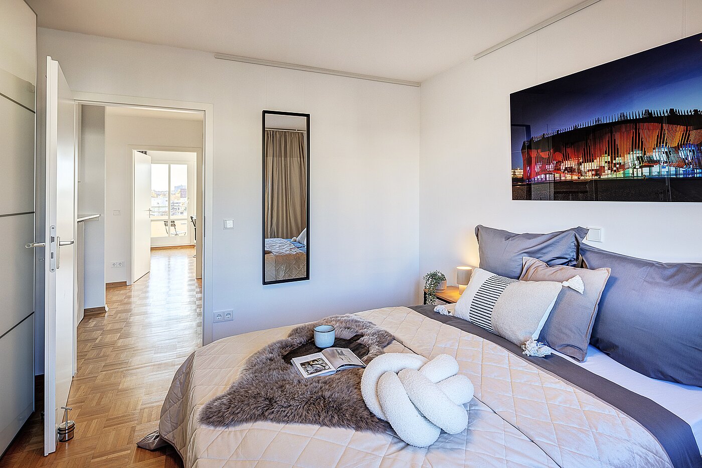 Ploché s 3 Pokoje | München-Schwabing | 70299 | Schlafen