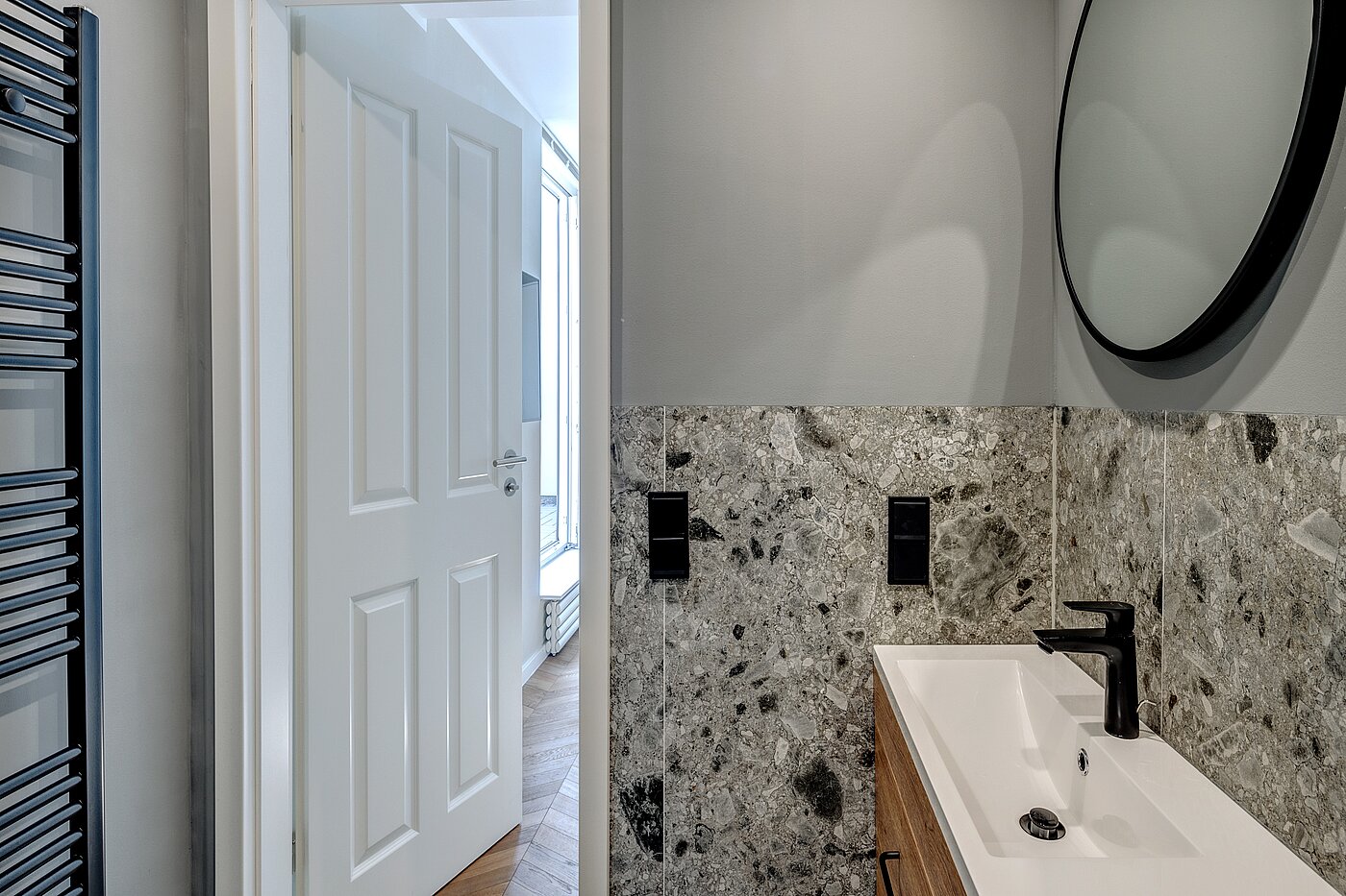 Apartment med 1 Værelse | München-Schwabing | 70376 | Graues Design