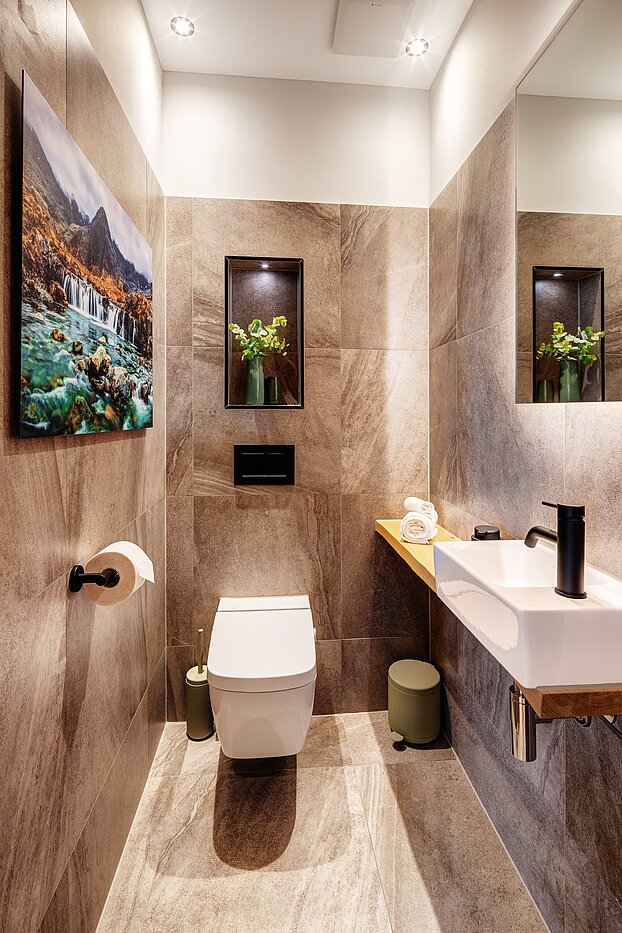 Zemin kat daire ile 3 Odalar | Bad Wiessee | 70053 | Gäste WC