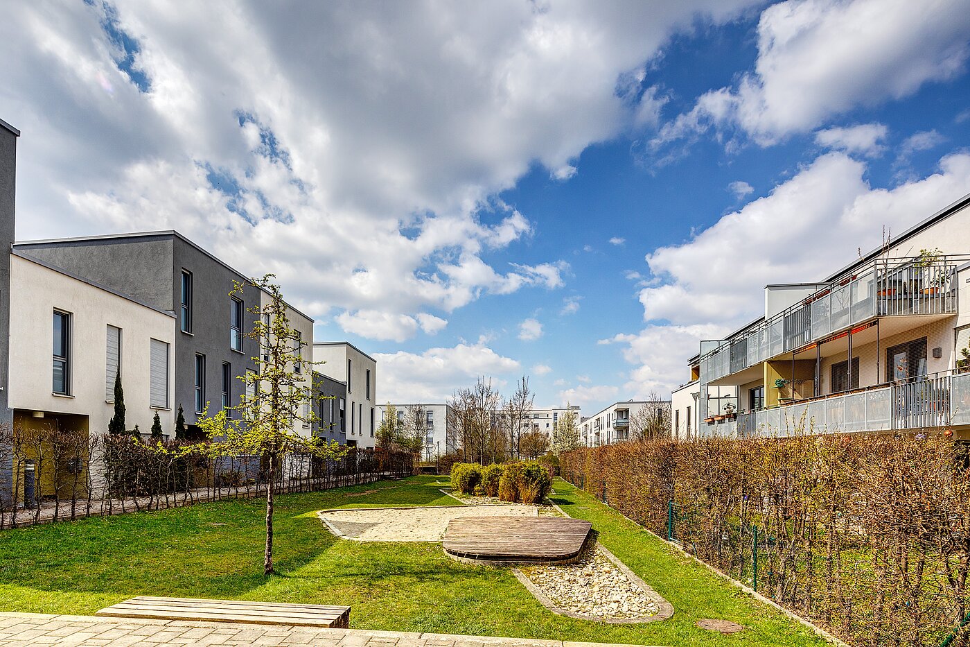 Podkrovný byt s 3 Izby | München-Riem | 701701 | ...viel Grün,..