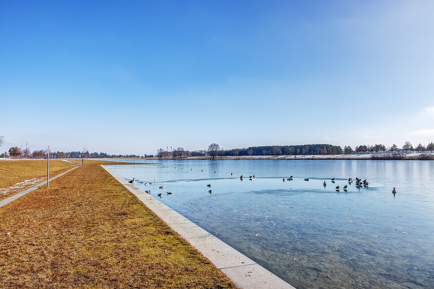 Podkrovný byt s 3 Izby | München-Riem | 701701 | ...und im Winter
