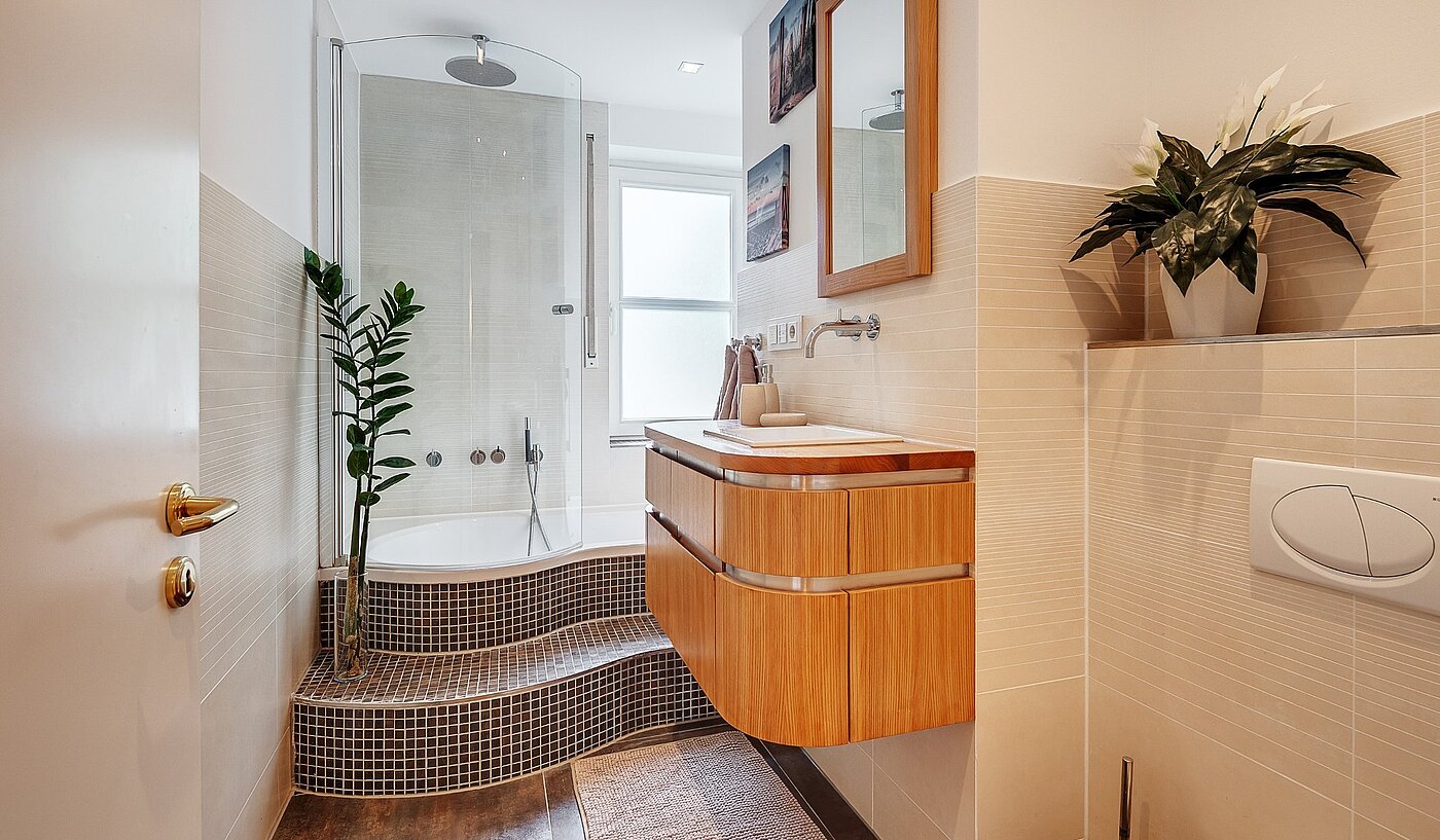 플랫 와 함께 3 객실 | München-Harlaching | 2108ML3 | Modernes Wohlfühl-Bad mit...