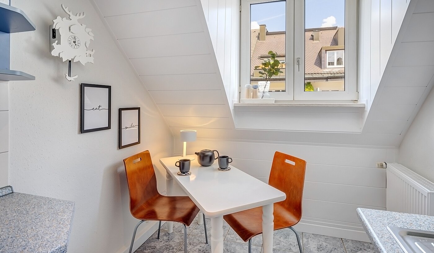 Platt med 1.5 Rum | München-Schwabing | 70014 | ...kleinem Essplatz