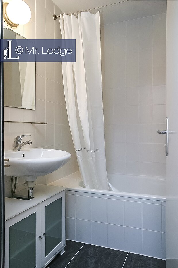 apartamento em prédio com 1.5 Zimmern | München-Isarvorstadt | 1707ML1 | Bad mit Wanne