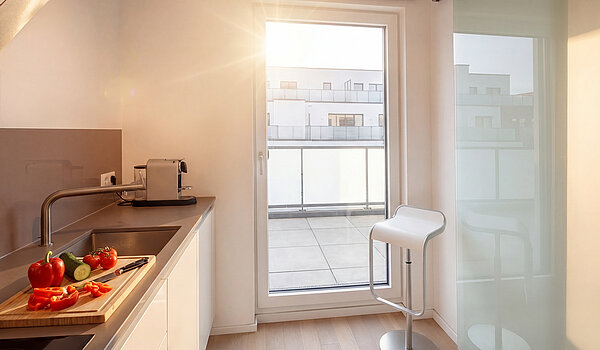 Penthouse a  címen 2 Szobák | München-Bogenhausen | 70385 | ...mit Terrassen Zugang