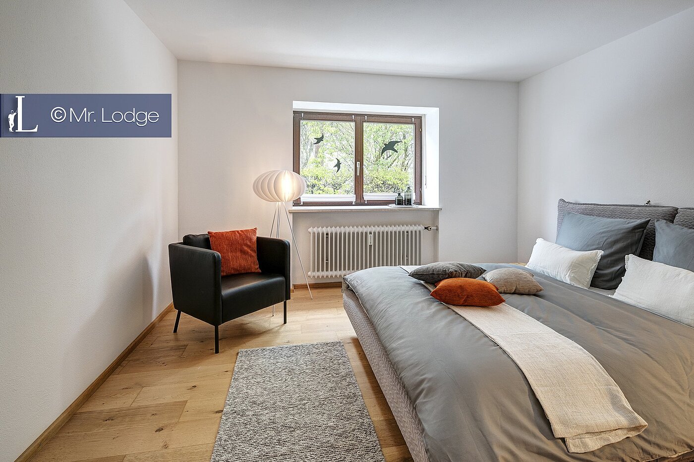 Földszinti lakás a  címen 2 Szobák | München-Harlaching | 1704ML6 | Schlafzimmer