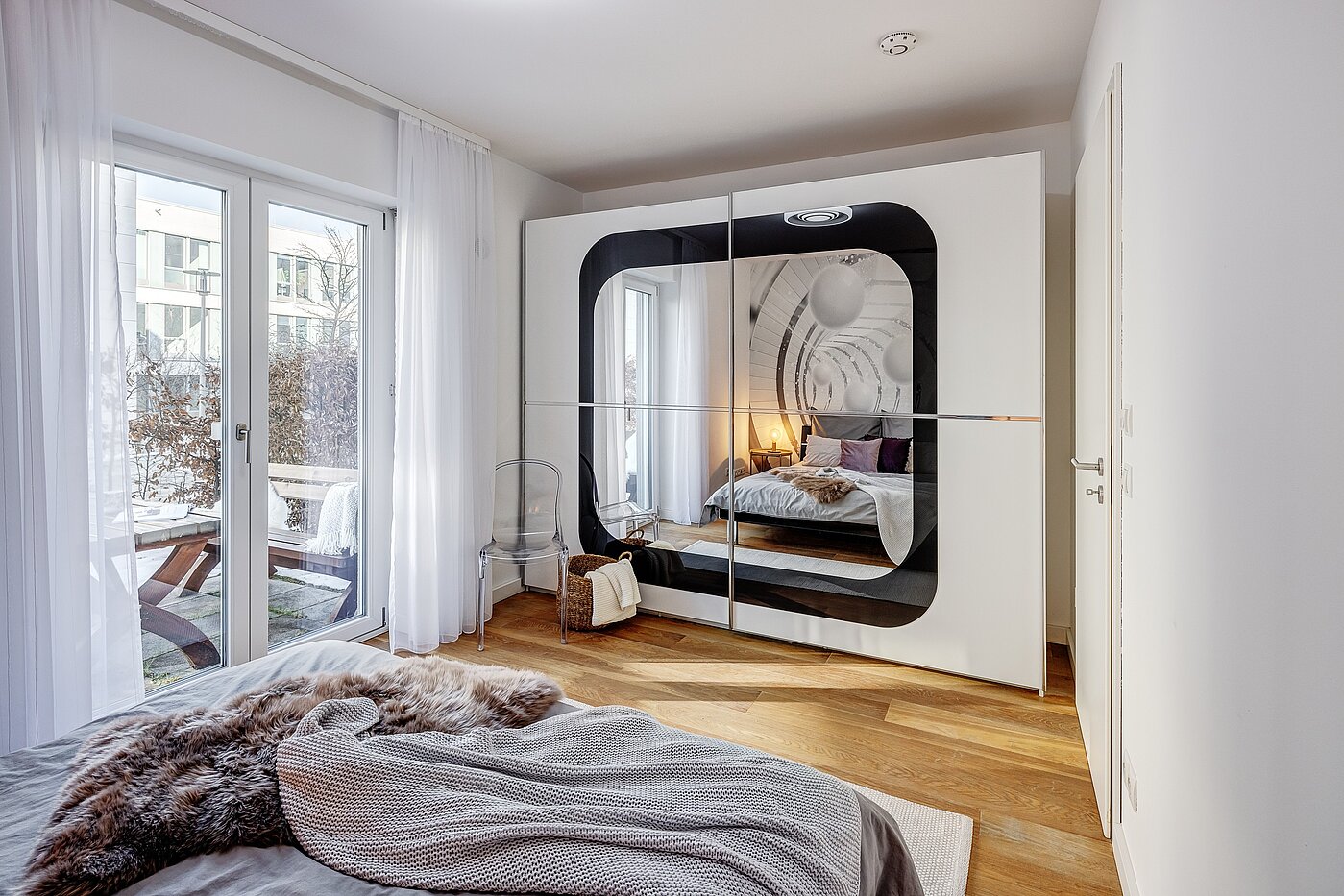 Lejlighed i stueetagen med 2 Værelser | München-Riem | 2201ML1 | ...großem Kleiderschrank und...