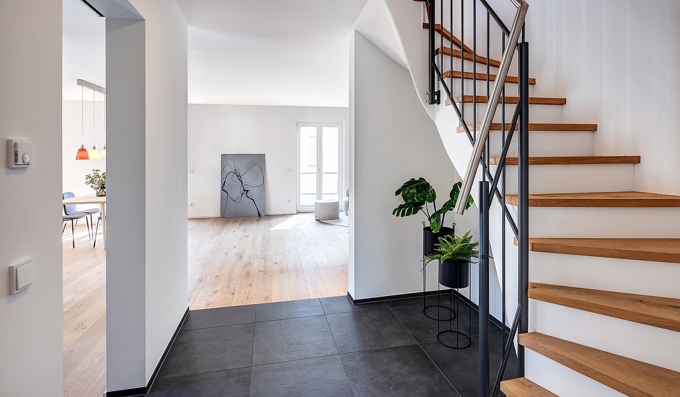 메조넷 플랫 와 함께 4 객실 | München-Obermenzing | 701553 | Treppenaufgang