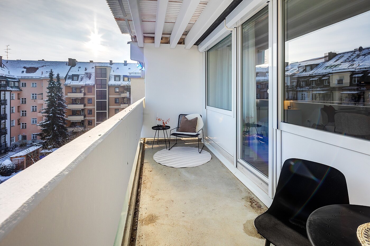 Platt med 1 Rum | München-Neuhausen | 70197 | Schöner Balkon...