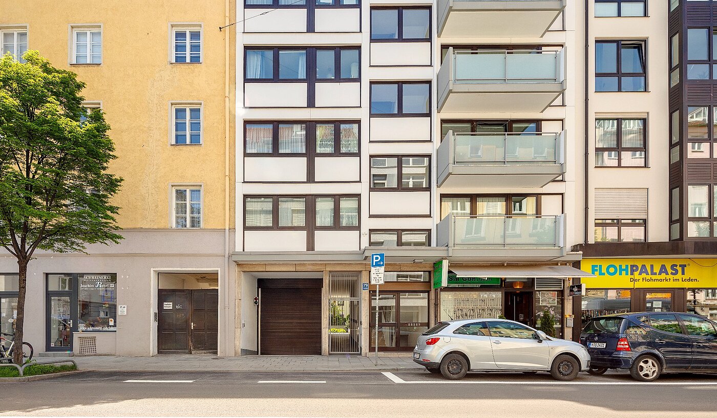 Düz ile 2 Odalar | München-Maxvorstadt | 2105ML2 | Hausansicht