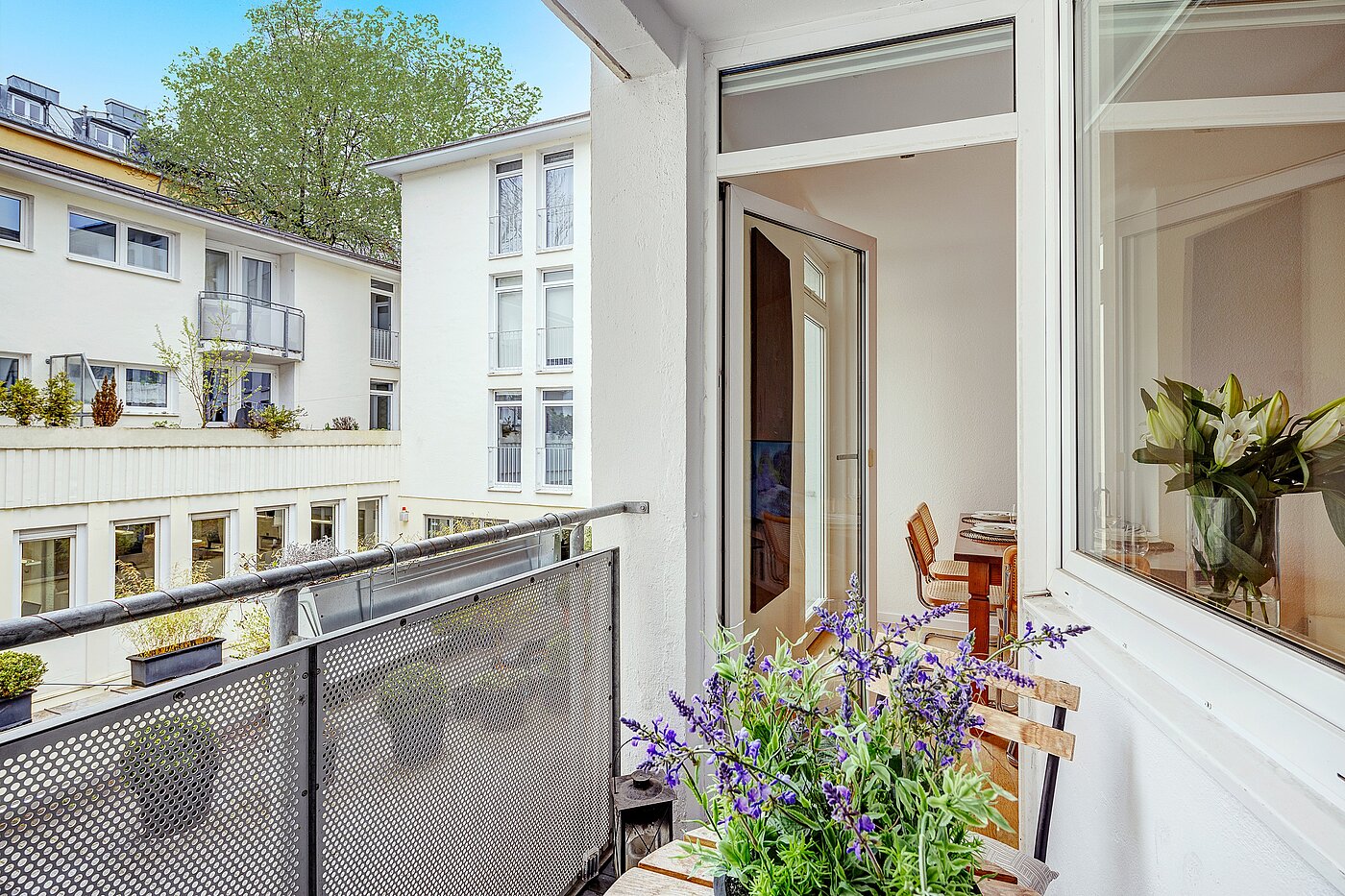 Płaski z 3 Pokoje | München-Maxvorstadt | 2203ML31 | ...Süd-Balkon