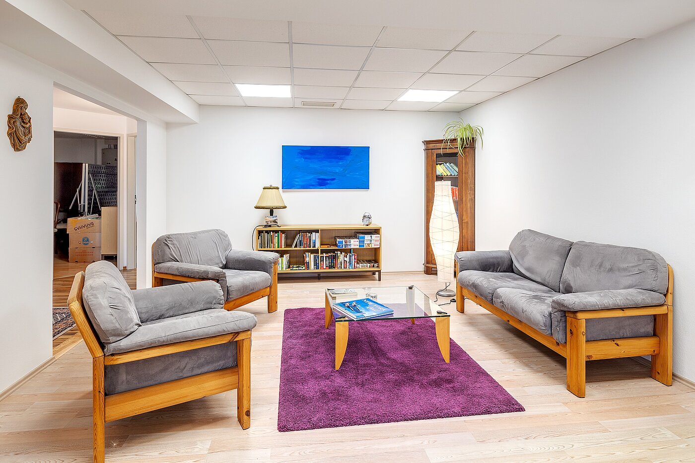 Büro s spletno stranjo . 9 Sobe | Weilheim in Oberbayern | 2108ML44 | Gemütlicher Aufenthaltsbereich...