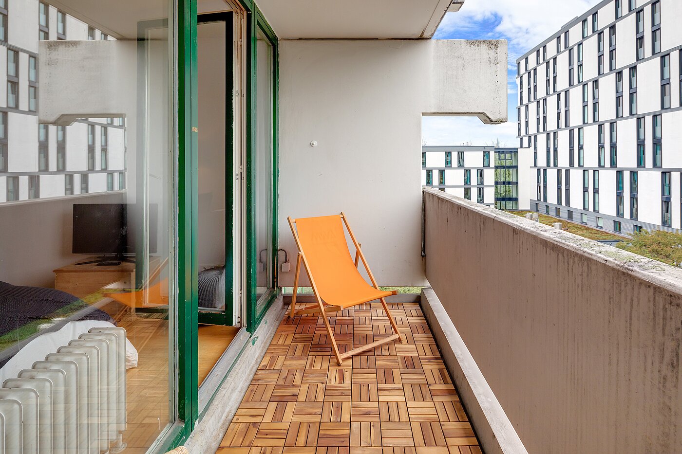 Płaski z 1 Pokój | München-Au | 2211ML1 | Großzügiger Balkon mit...