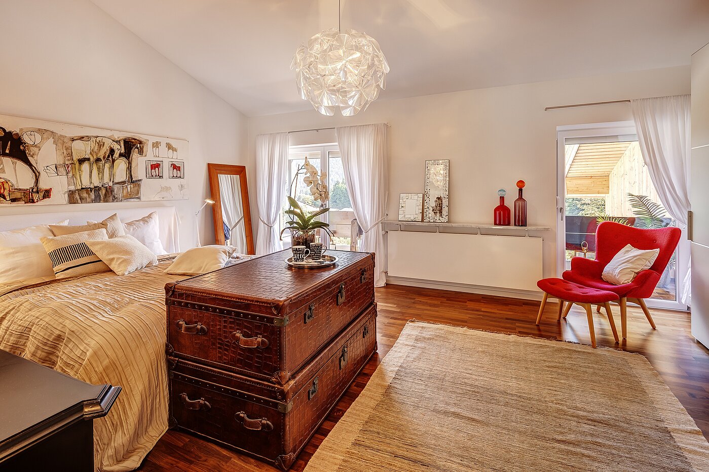 Rohový řadový dům s 3 Pokoje | Kreuth | 70037 | Geräumiges Schlafzimmer...