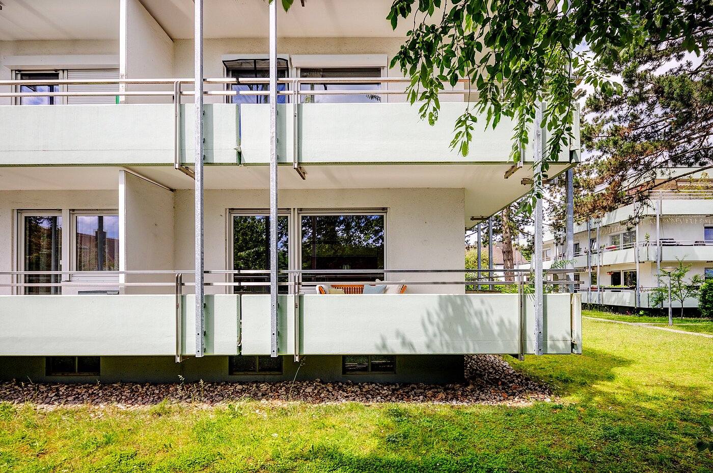 플랫 와 함께 1.5 객실 | München-Milbertshofen | 701281 | Eckbalkon