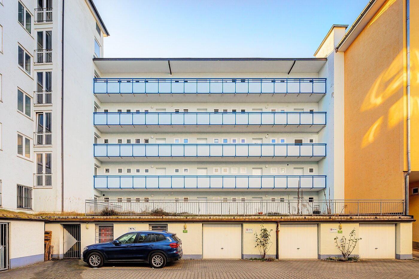 Apartment med 1 Værelse | München-Schwabing | 70211 | Hofansicht