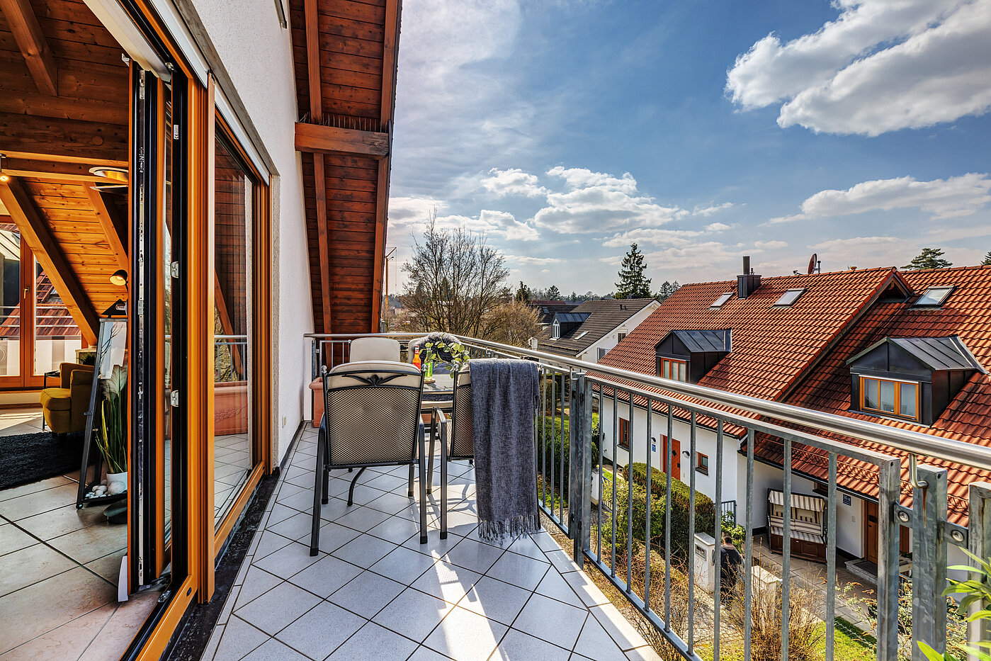Maisonette-lägenhet med 3.5 Rum | München-Trudering | 70391 | Balkon